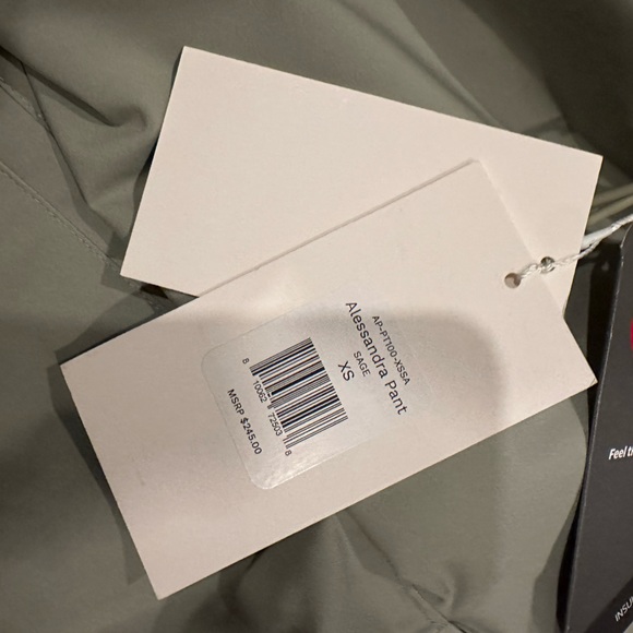 NWT Halfdays Sage Green Alessandra Ski Pants - Picture 4 of 4